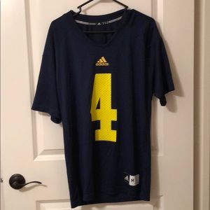 Michigan Wolverine Adidas Jersey